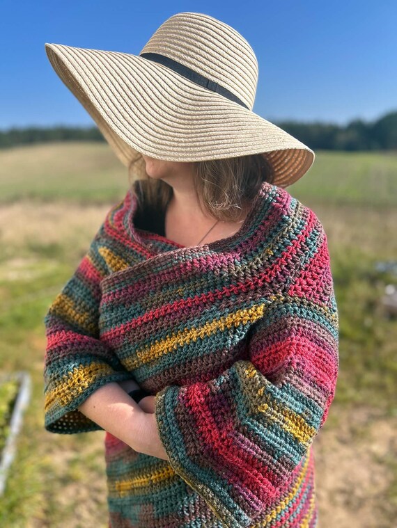 Ladies hue cozy wrap cardigan sale