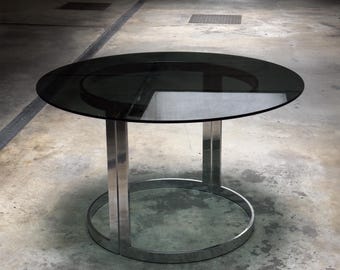 Saporiti P22 dining table designed by Vittorio Introini