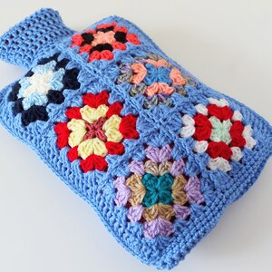 Hot Water Bottle Cover Cozy in the color Bluebell Cosy Bedroom Accessories image 2