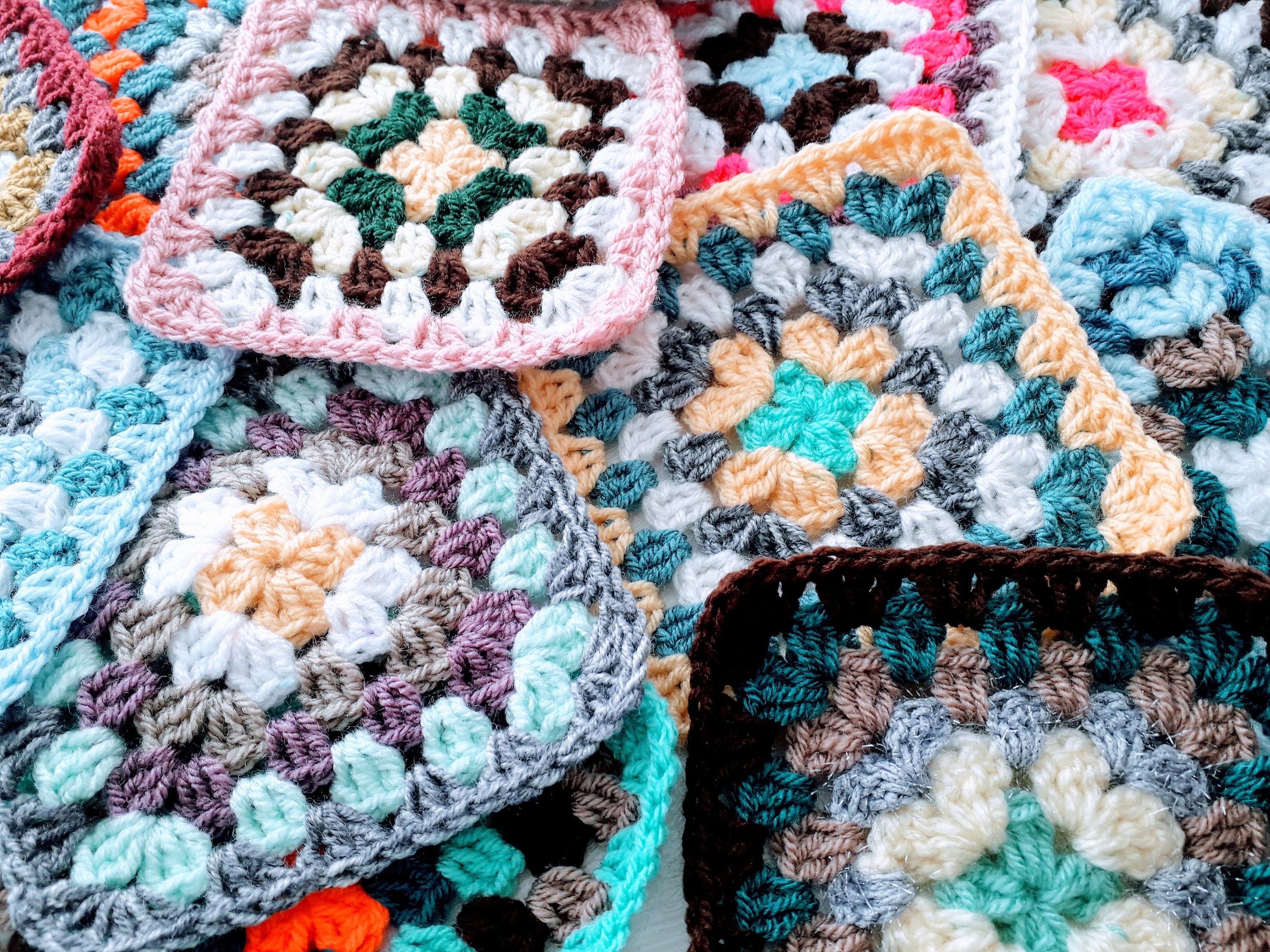 Cuadrados de ganchillo granny squares descargar gratis