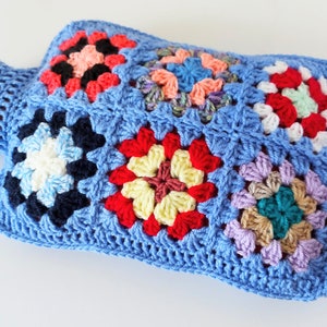Hot Water Bottle Cover Cozy in the color Bluebell Cosy Bedroom Accessories image 3