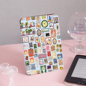 Eclectic Wall-art Kindle Case Kindle Gen11 6Inch 2019/2024,PaperWhite 6.8&#39;&#39; 5/7th 2013 Cover,Clear Back Sleeve,Personalized Gift for Her