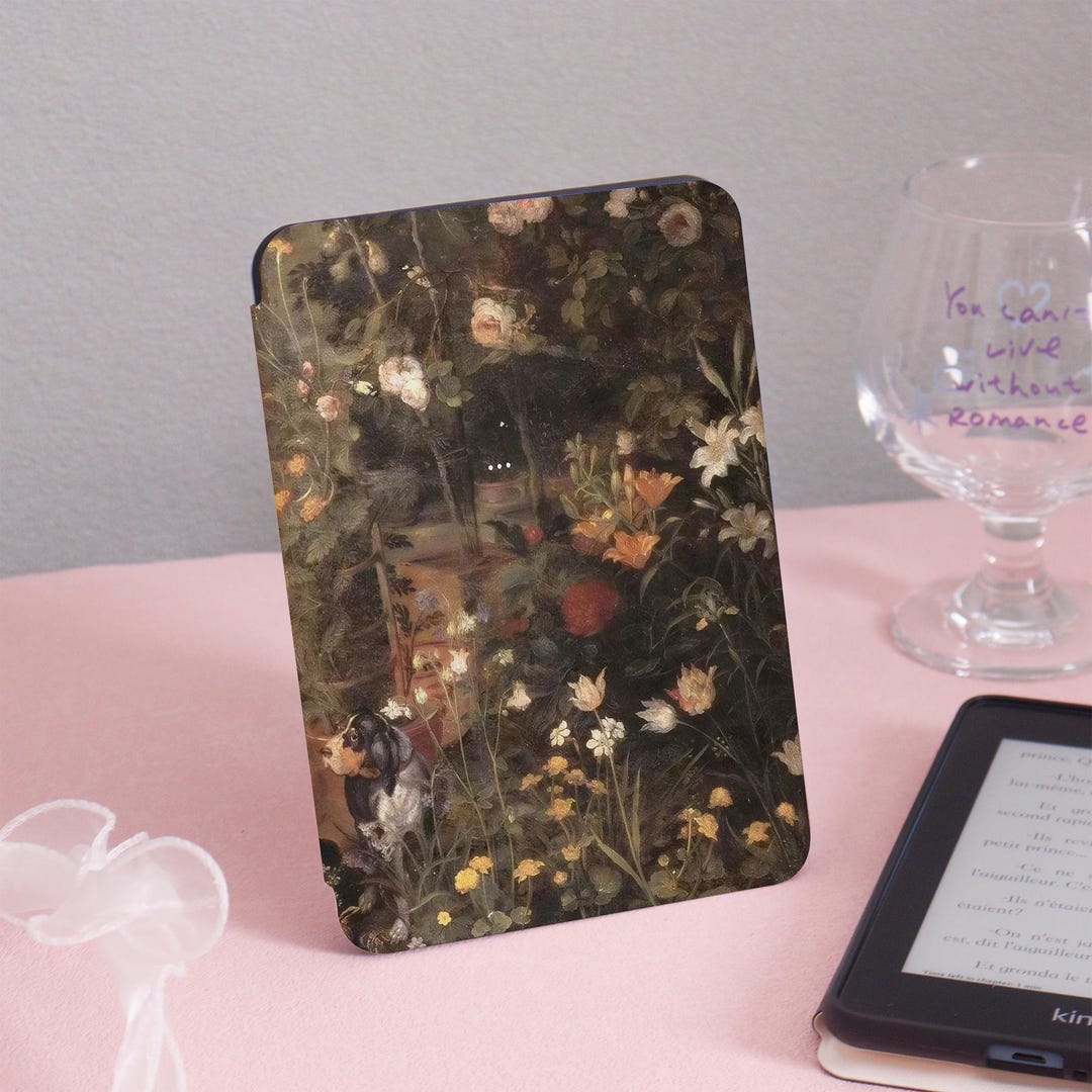 Vintage Floral Garden Kindle Case Kindle Gen 11 6inch 2019/2024,kobo ...