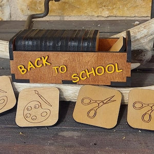 Farm Animal Memory Matching Game | Montessori Educational Toy | Laser Cut SVG DXF Digital Download with 3mm & 5mm Holder