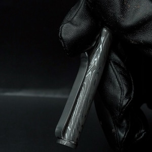Squisita penna a sfera in acciaio damasco fatta a mano, penna a sfera in acciaio forgiato a mano con clip da tasca, miglior regalo per i dipendenti, regalo di laurea