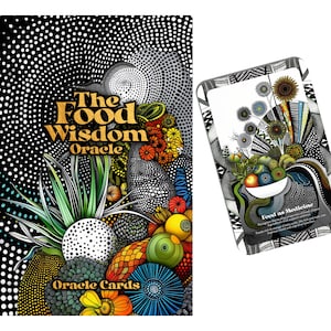 El Oráculo de la Sabiduría Alimentaria - 22 Cartas del Oráculo - Nutriendo el cuerpo y el alma - Por Symbolika - Cartas de Visión - Herramienta de Adivinación