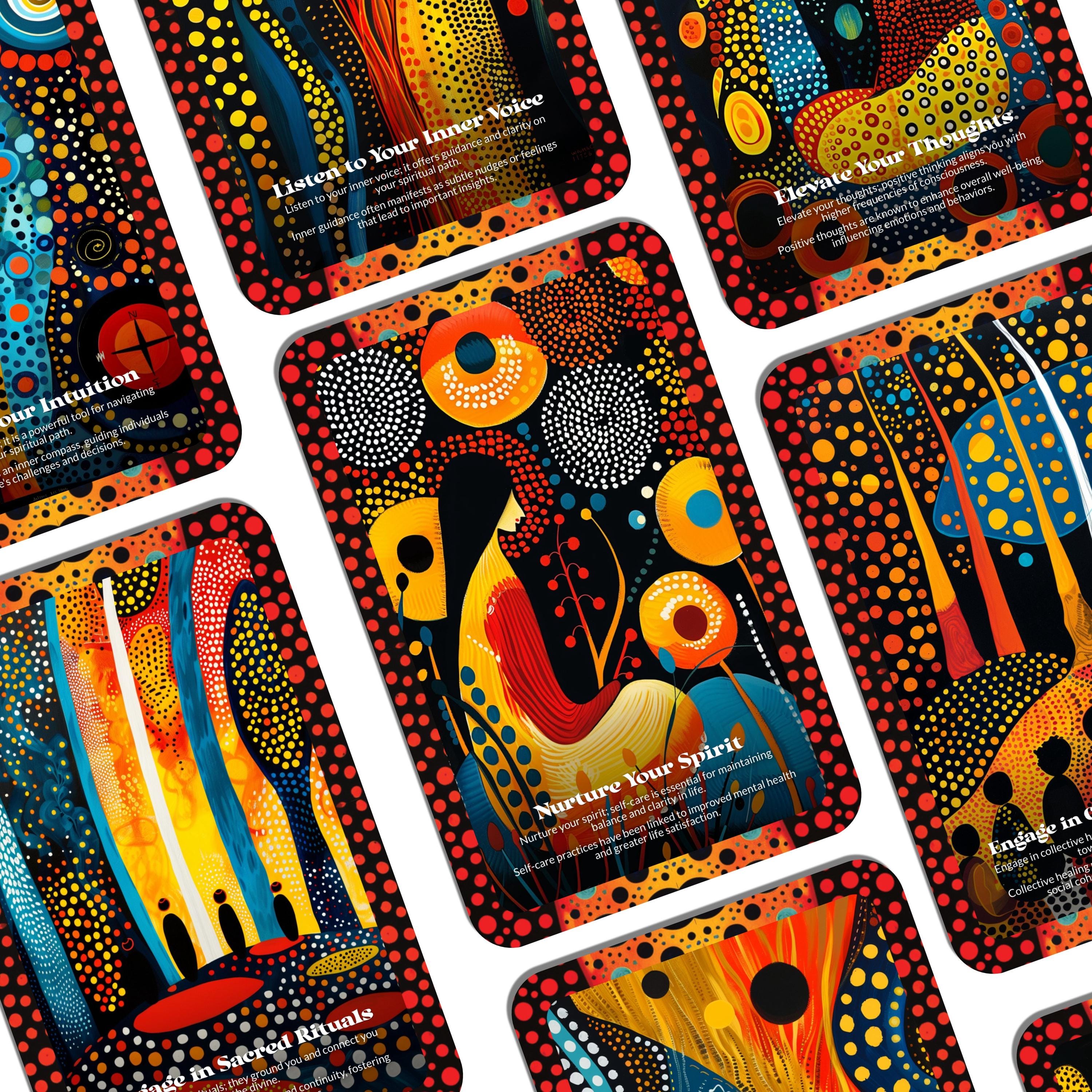 The Divine Awakening Oracle Cards - Symbolika Vision Deck - Etsy