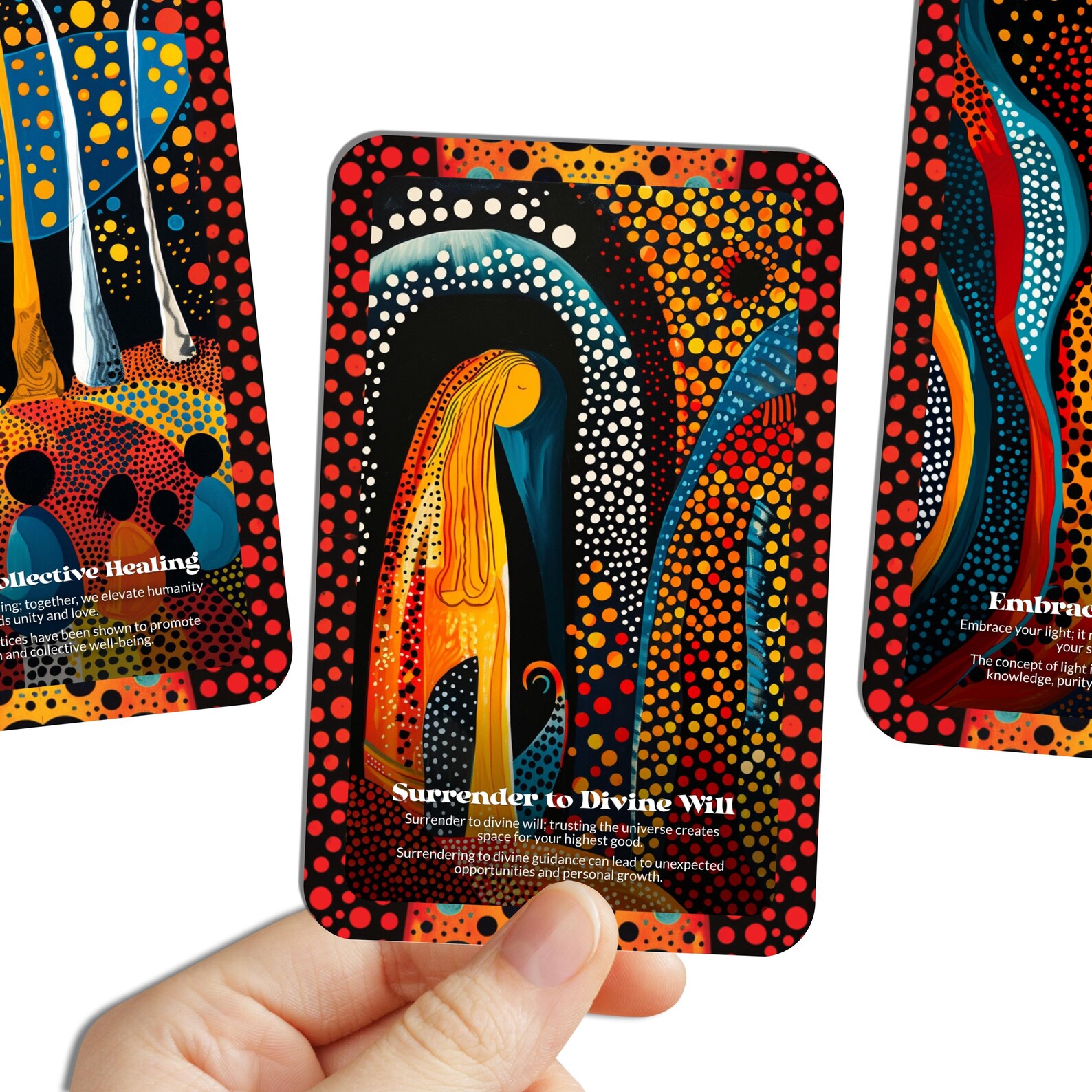 The Divine Awakening Oracle Cards - Symbolika Vision Deck - Etsy