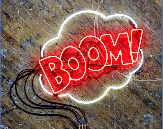 BOOM! Neon Sign, Ready-made ON SALE