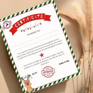 Elf report cards bundle: nice list certificate, elf certificate, santa nice list, naughty list, naughty list, santa letter