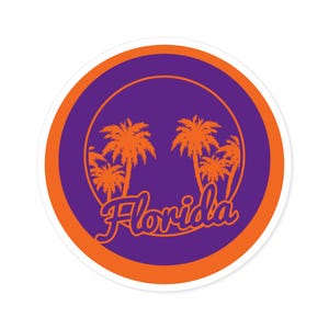 USA Made Aufkleber, Florida Premium Vinyl Aufkleber, ideal für Laptop, Tablet, Wasserflasche und vieles mehr!