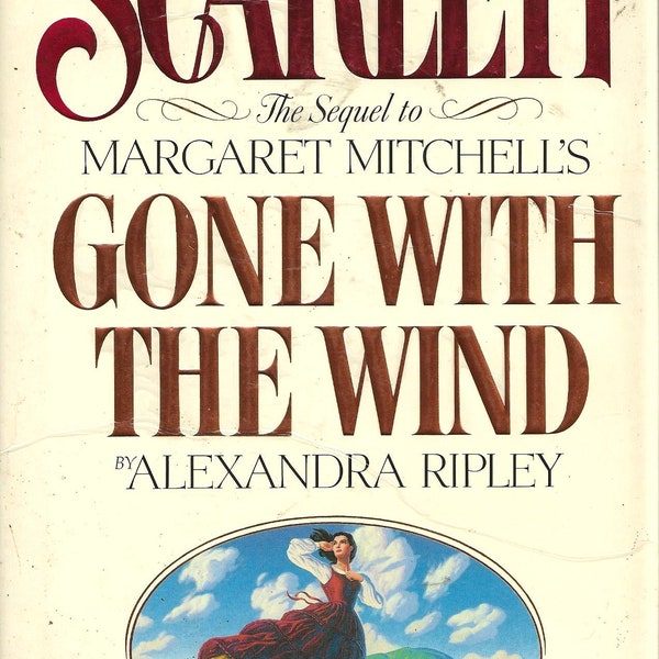 Alexandra Ripley SCARLETT Die Fortsetzung von „Vom Winde verweht“ (gebundene Ausgabe)