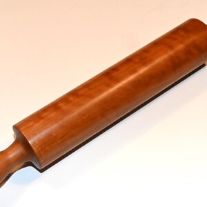 Silid Cherry 2-1/2" dia. x 
17-1/2" Standard handles, Hand finished with food safe oil