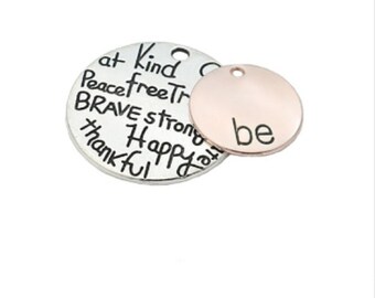 BE charms 5 sets, add a charm, Charm bracelet, necklace