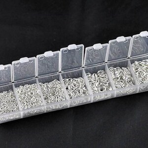 1200 Assorted Jump Rings Bulk - Etsy