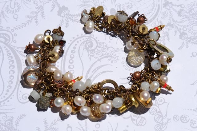 Fatdog Toolbox Collection Bracelet TBB112 Pearls and - Etsy