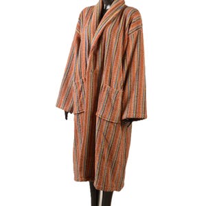 VM COCO Organic Authentic Mix Bathrobe | Hand Woven Bathrobe | Quality Turkish Cotton | Soft | Thick Bathrobe | Personalized gift