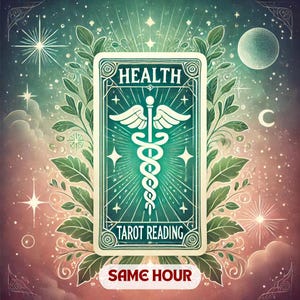 Gesundheits-Tarot-Lesung, Same Hour Tarot-Lesung, Wellness-Anleitung, psychische Lesung für körperliche und geistige Gesundheit, Tarot für Klarheit über die Heilung