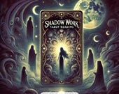 Shadow Work Tarot Reading, Same Hour Tarot Reading, Uncover Hidden Truths, Inner Healing, Self-Discovery, Deep Reflection, Same Hour Reading