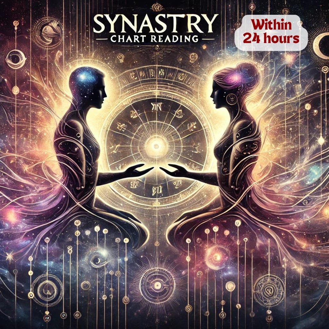Synastry Chart Reading, Synastry Report, Astrology Synastry Reading