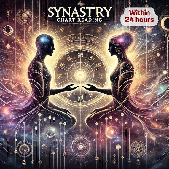 Synastry Chart Reading, Synastry Report, Astrology Synastry Reading, Astrology Chart Reading, Astrology Reading, Personalized Synastry Chart