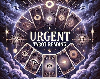 Lectura de tarot urgente, lectura de tarot, entrega en la misma hora, orientación inmediata para tomar decisiones rápidas, percepción psíquica rápida, claridad sobre el amor