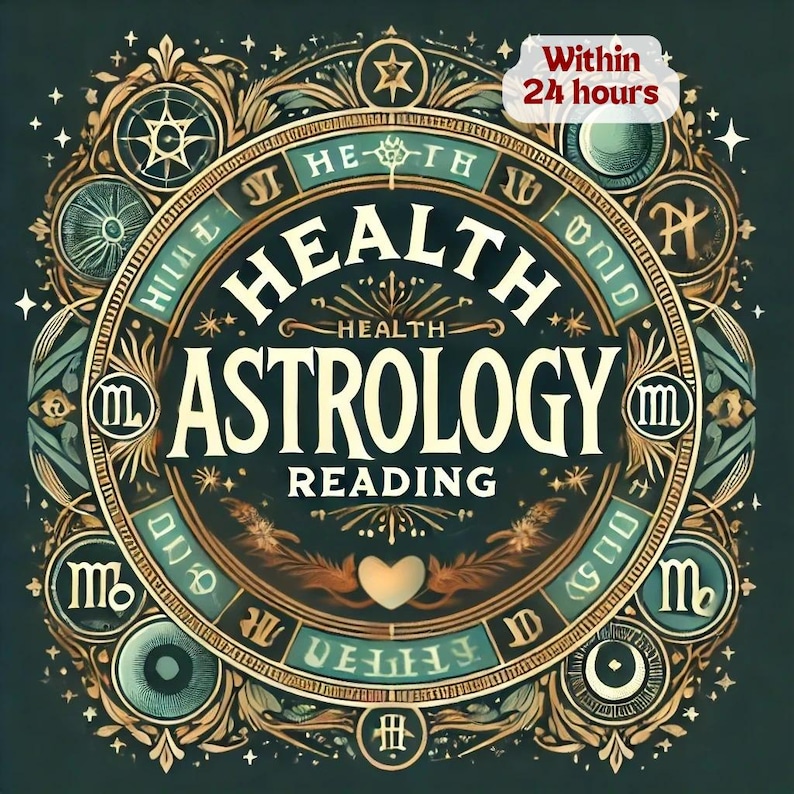 Health Astrology Reading, Health Astrology Report, Detailed Astrology Reading, Astrology Chart Reading, Personalized Astrology Report