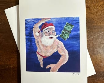 Nirvana Christmas Card Rock N' Roll xmas Kurt Cobain grunge punk