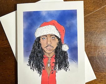 Rick James Christmas Card funk disco soul music