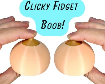 Clicker de senos, seno con clic impreso en 3D