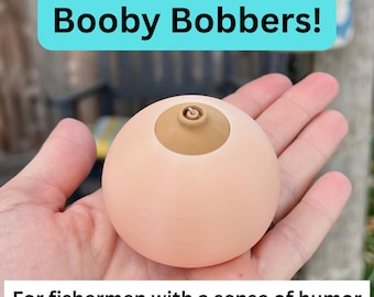 Flotador de pesca con forma de pecho, regalo de pesca impreso en 3D, divertido accesorio de pesca