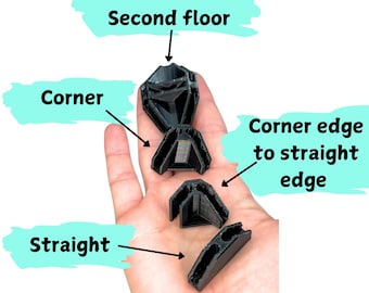Conectores para jaulas impresos en 3D, conector de panel para recintos de animales pequeños (hágalo usted mismo)