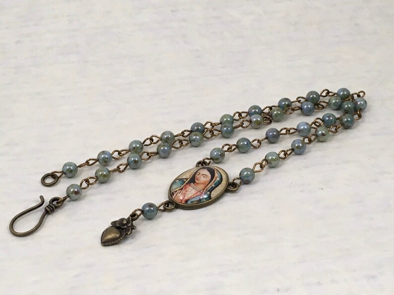 Our Lady Of Guadalupe Enshrined Image Necklace