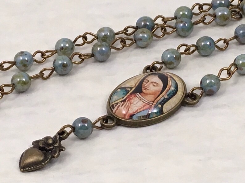 Our Lady Of Guadalupe Enshrined Image Necklace