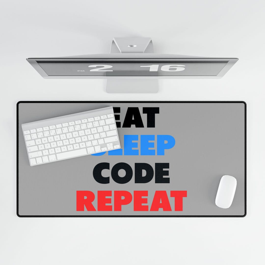 Gaming Desk Mats, Programmer Desk Mat, Computer Desk Pad, Tech ...