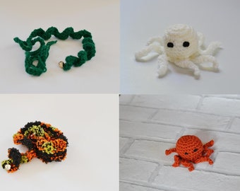 4 Cats Kittens Toys, Octopus, Spiral, Catnip Toys, CatBell Toys