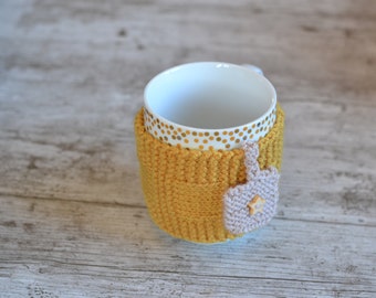 Mug Cosy Cup Warmer Knitted  - Mug Not Included