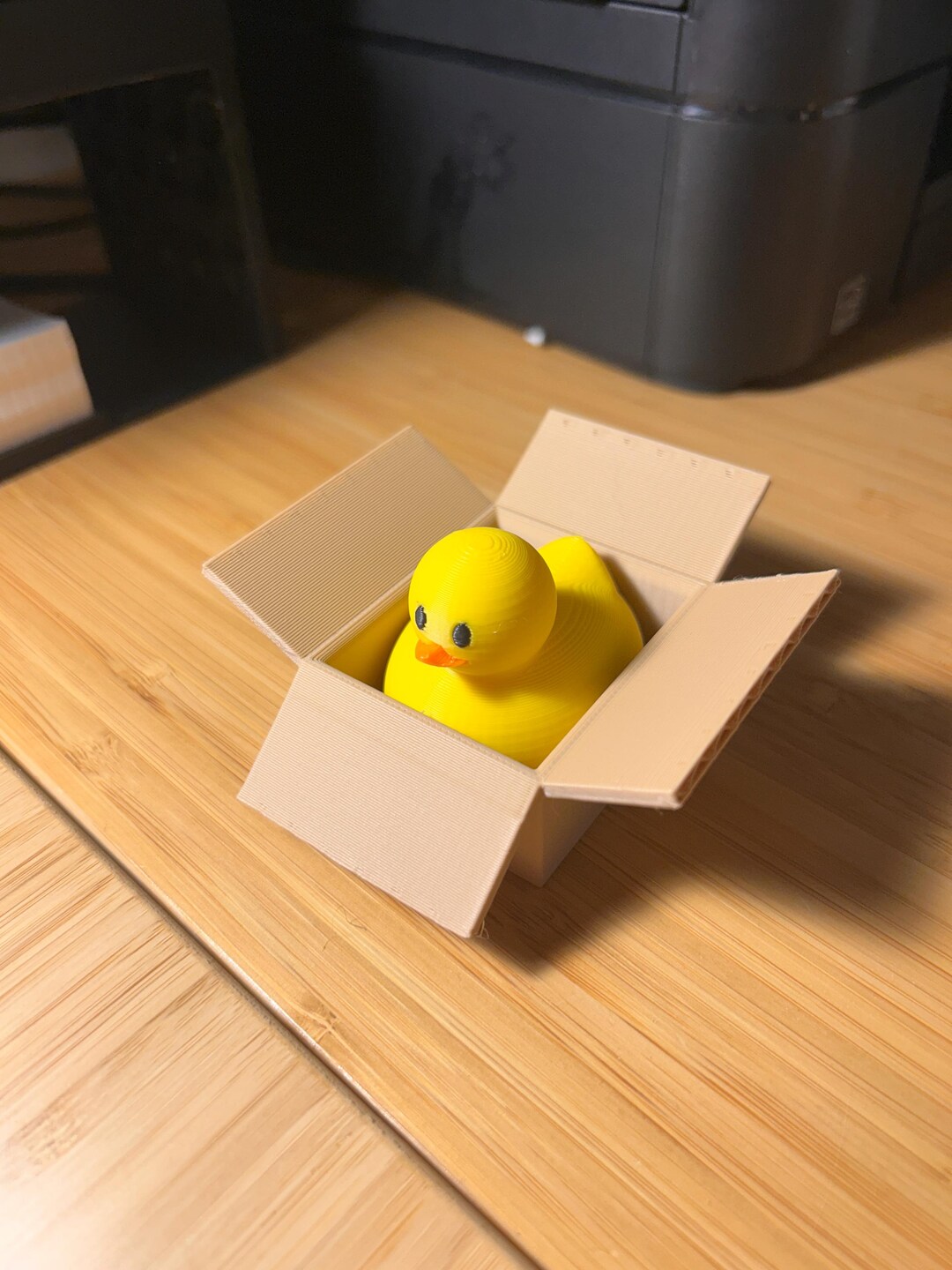 CUSTOM Package Duck, Cardboard Box Duck, Box Duck, Ducky - Etsy