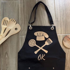 Apron, Custom apron, Personalized Apron, Custom Apron with Your Text, Aprons For Women, Apron Gifts For Her Apron with Pockets Kitchen Apron
