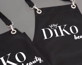 Personalized Beauty Salon Apron: Custom Hair Stylist Gift