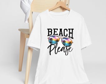 ビーチプリーズTシャツ：夏休みグループシャツ