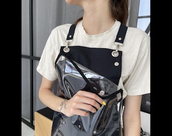 Delantal impermeable para salón de belleza: bata de peluquero personalizada con bolsillos