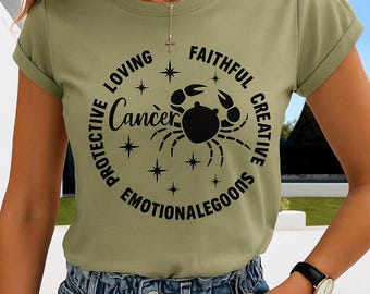 Zodiac Constellation T-Shirt: Astrology Star Sign Graphic Tee