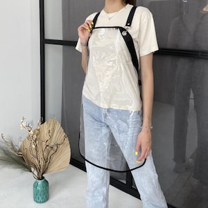 Apron Silicone Apron for Salon Custom apron Waterproof raincoat apron Custom Apron with YourText  Logo, Aprons For Women Apron Gifts For Her