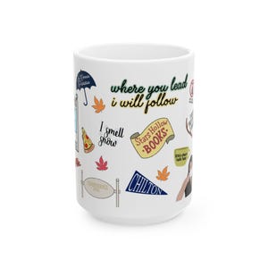 Cozy Stars Hollow-Inspired Mug | Perfect Gift for Coffee Lovers and TV Show Fans | Cute Wrapped Mug for Her