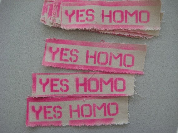 YES HOMO Patch