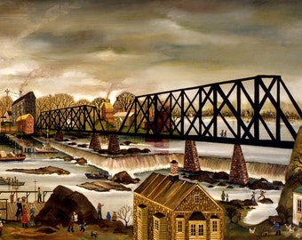 Kennebunk River - Limited Edition Print _ by J.L. Munro