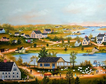 Nantucket Farms - Limited Edition Print _ by J.L. Munro