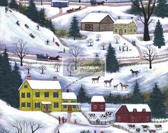 Winter in the Valley - Limited Edition Print _ by J.L. Munro