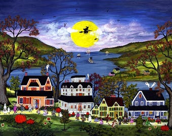 Hudson Valley Halloween - Limited Edition Print _ by J.L. Munro